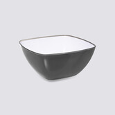 Saladier d14 cm, gris anthracite Square
