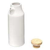 Set huile/vinaigre/poivre céramique, blanc Seramik