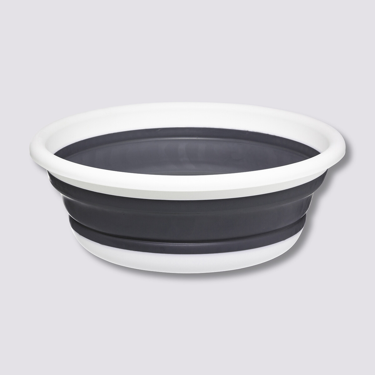 Bassine retractable 8l - blanc, gris clair