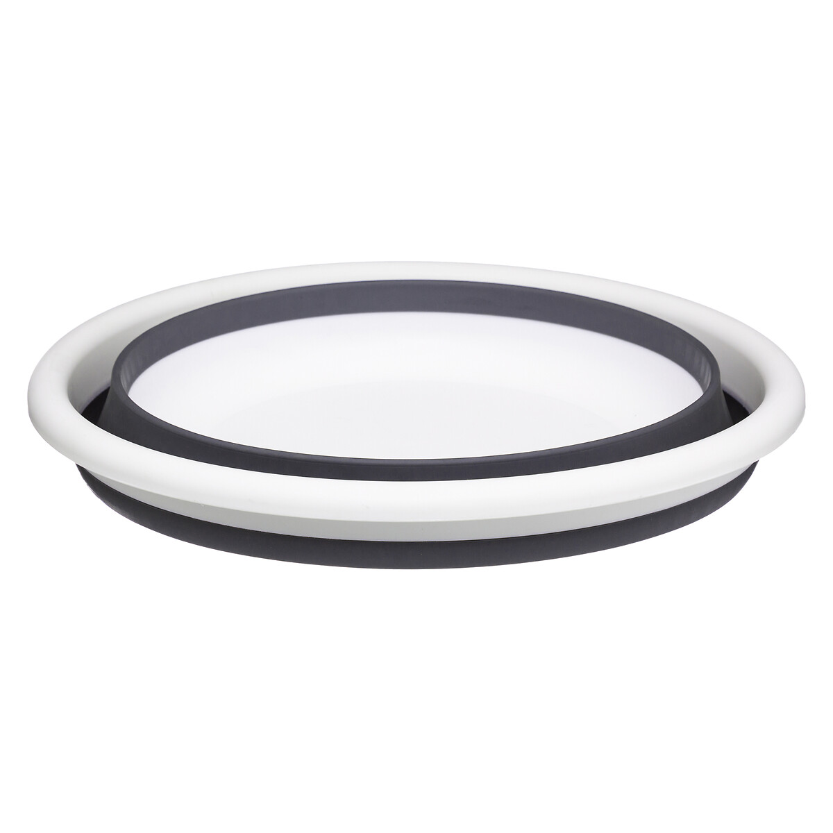 Bassine retractable 8l - blanc, gris clair