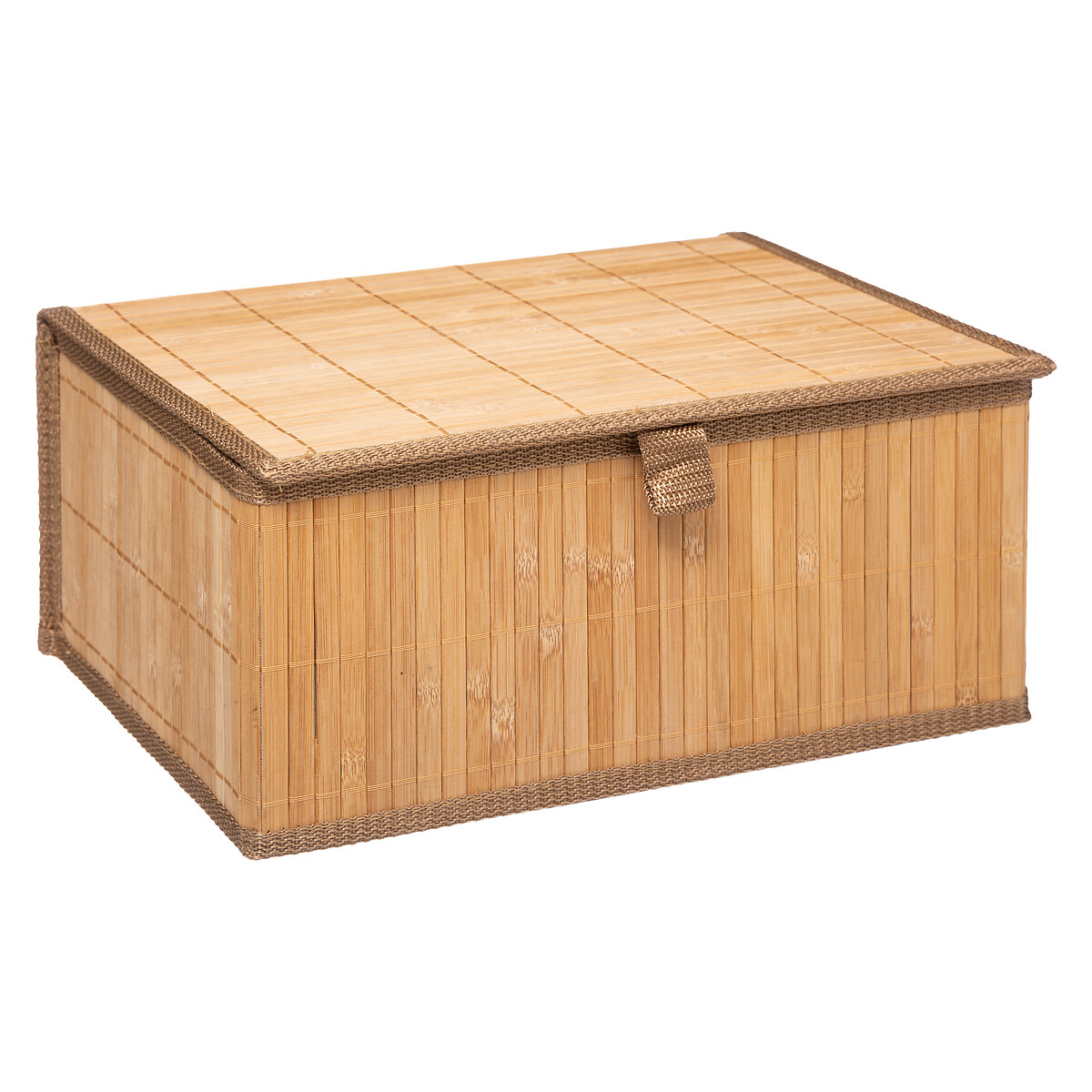 3 boîtes de rangement, bambou