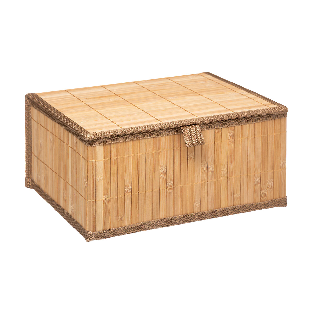 3 boîtes de rangement, bambou