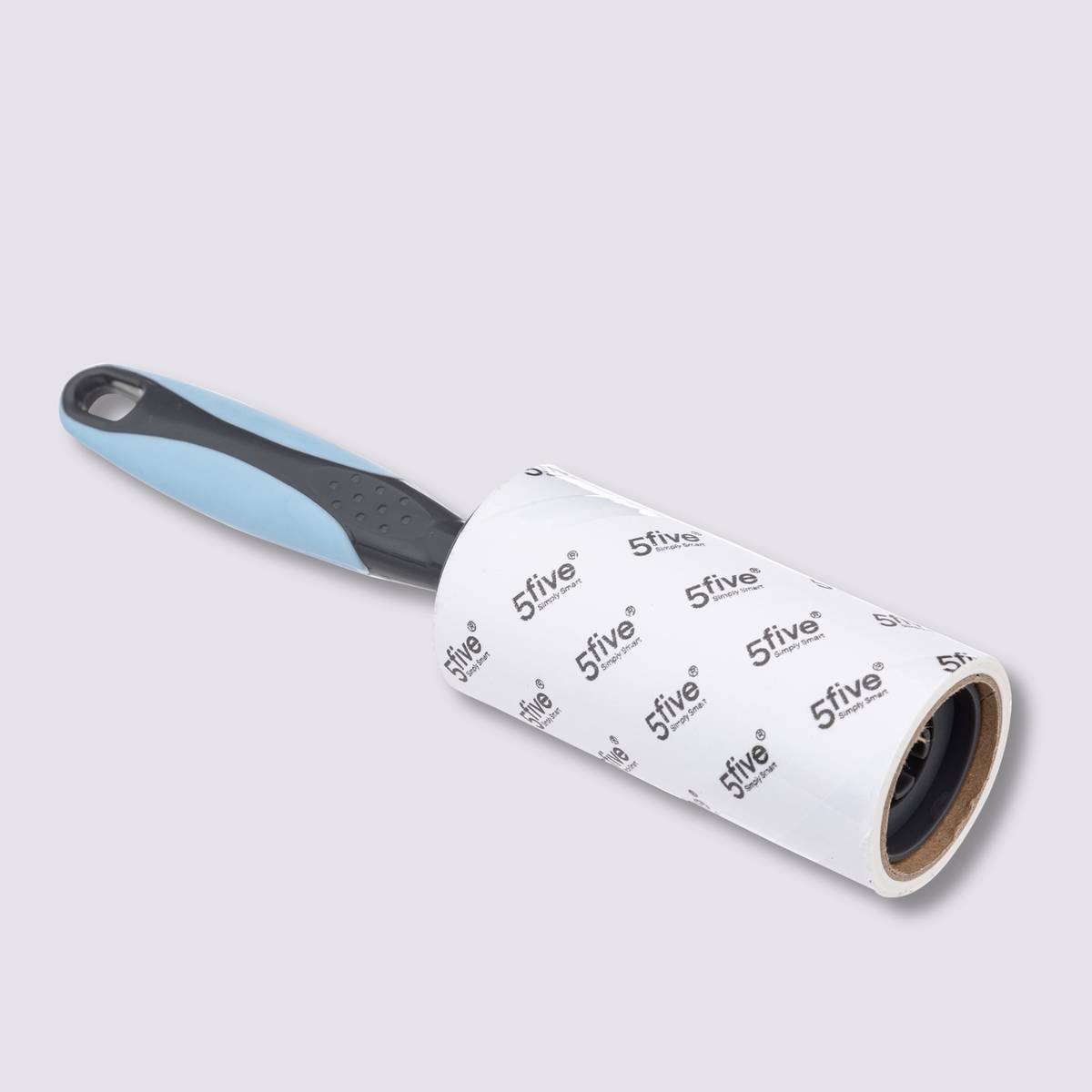 Brosse à vêtements rechargeable, bleu Rubber