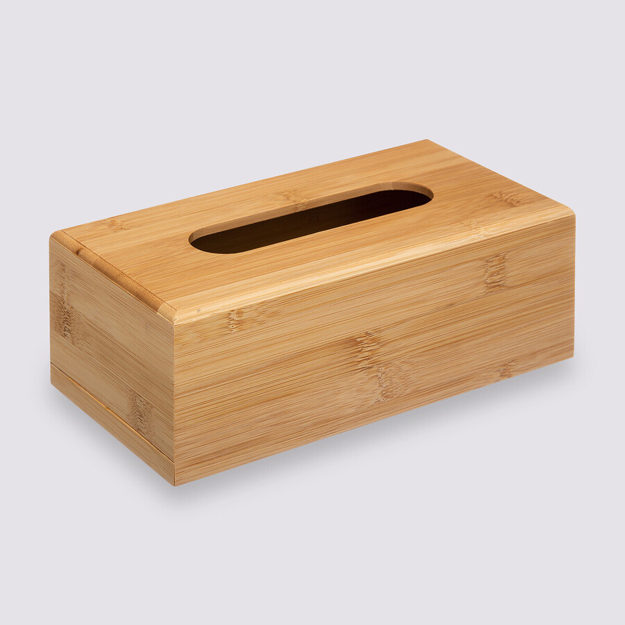 Boîte à mouchoirs, bambou