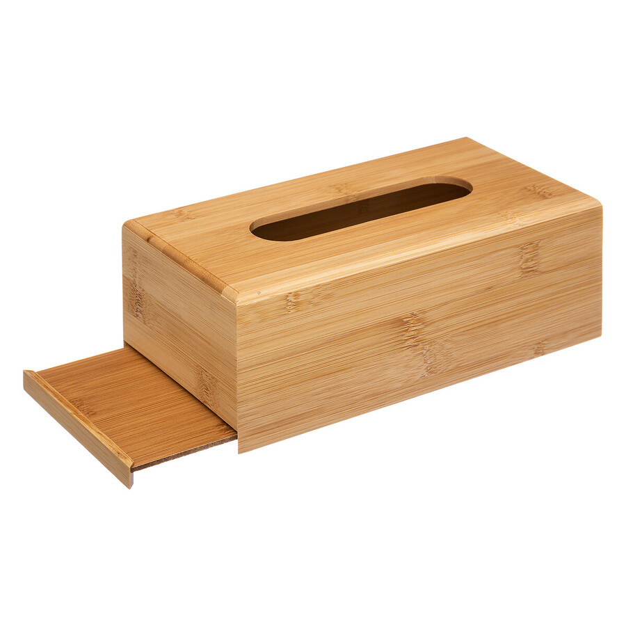 Boîte à mouchoirs, bambou