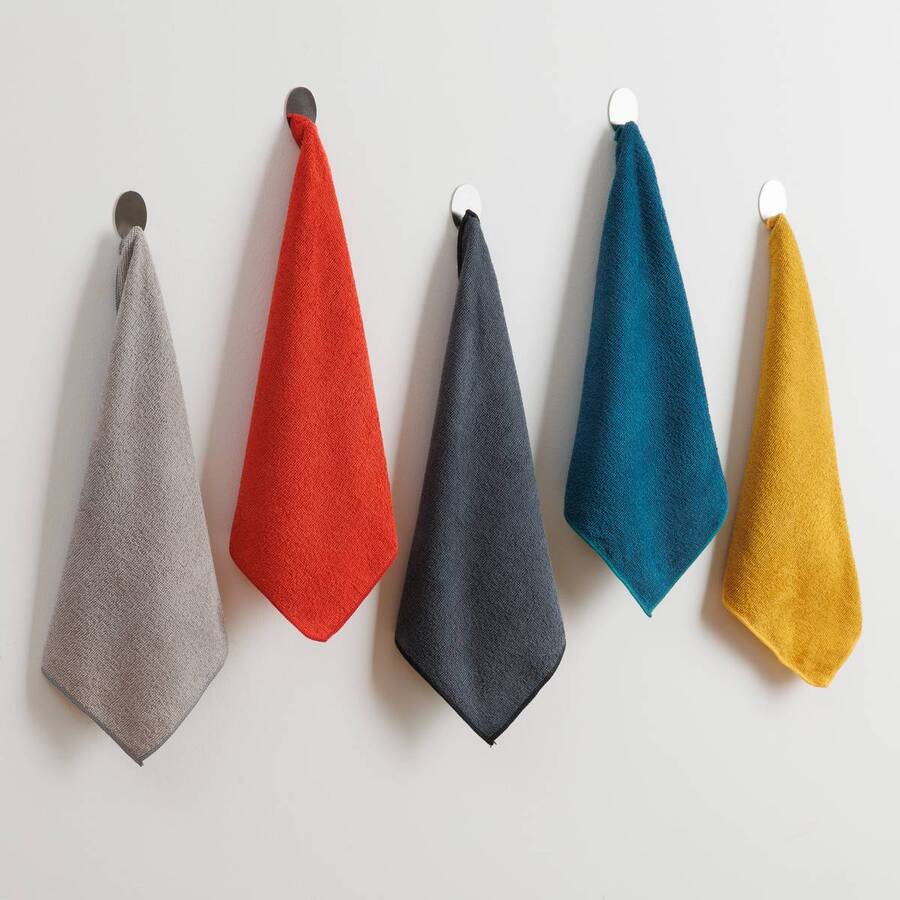 5 chiffons microfibre 38x38cm