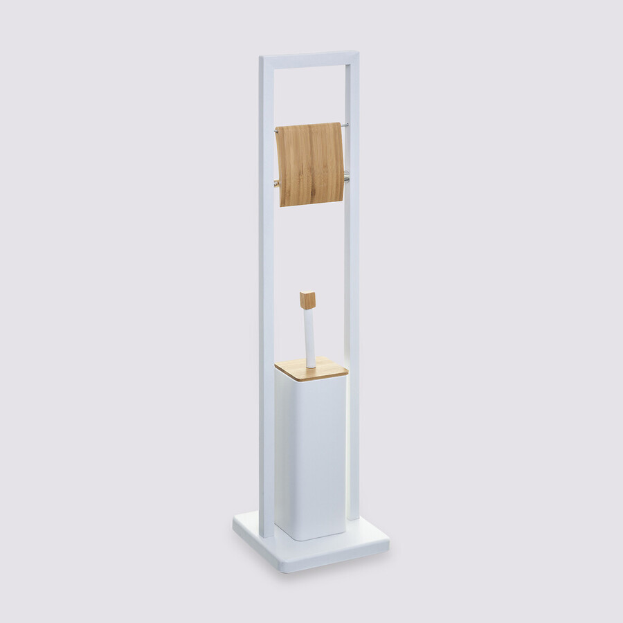 Dérouleur et brosse, blanc Naturéo