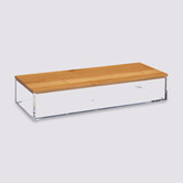 Boîte rectangulaire, grand modèle Selena bambou
