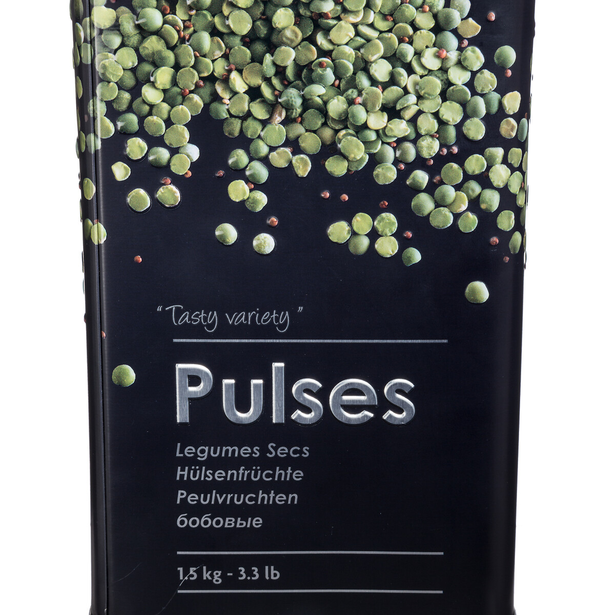 Boîte à légumes 1,5kg métal, noir Black edition