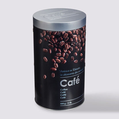 boite-a-cafe-metal-500g-noir