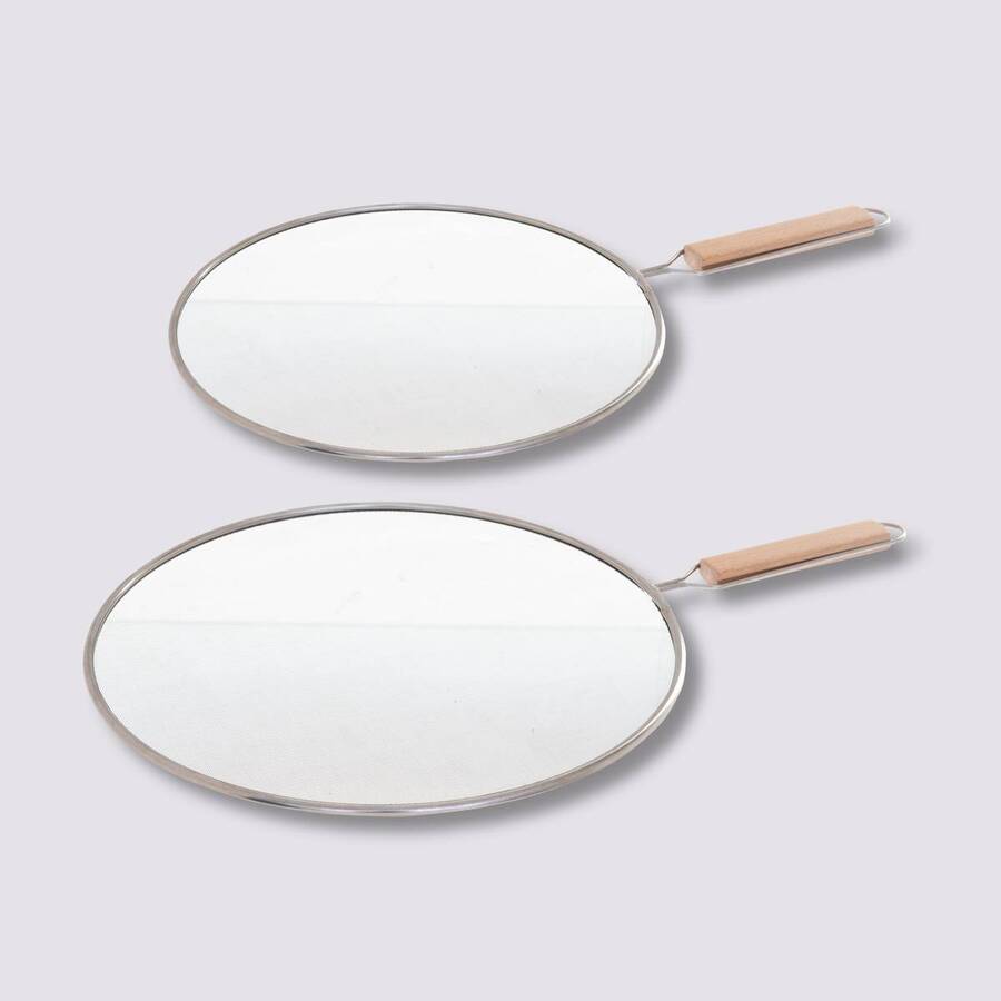 2 couvercles anti-projection, 25/28 cm