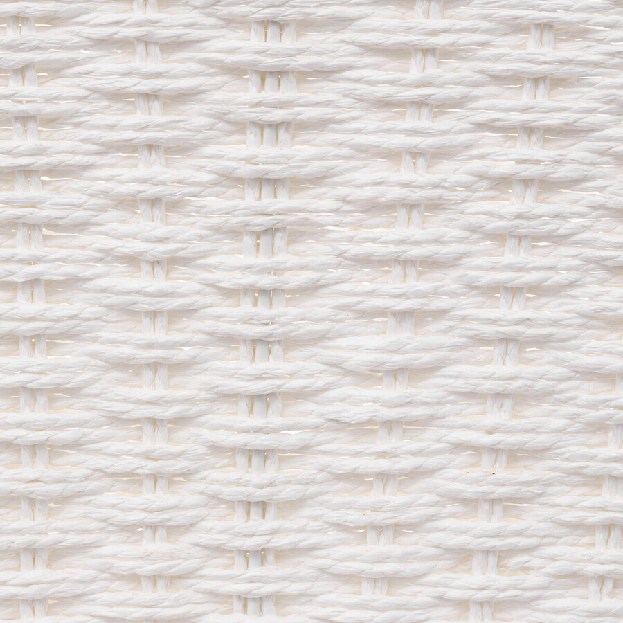 Panier vannerie 31x31cm, blanc Mix'n modul