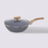 Sauteuse aluminium forgé, 24 cm Nature