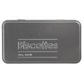 Boîte biscotte métall, noir Black edition