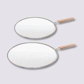 2 couvercles anti-projection, 25/28 cm