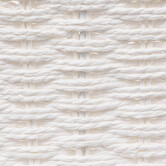 Panier vannerie 31x15cm, blanc Mix'n modul