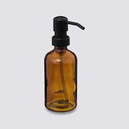 distributeur-de-savon-250ml-marron