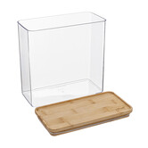 Boîte de conservation rect couvercle bambou, 3l Eske