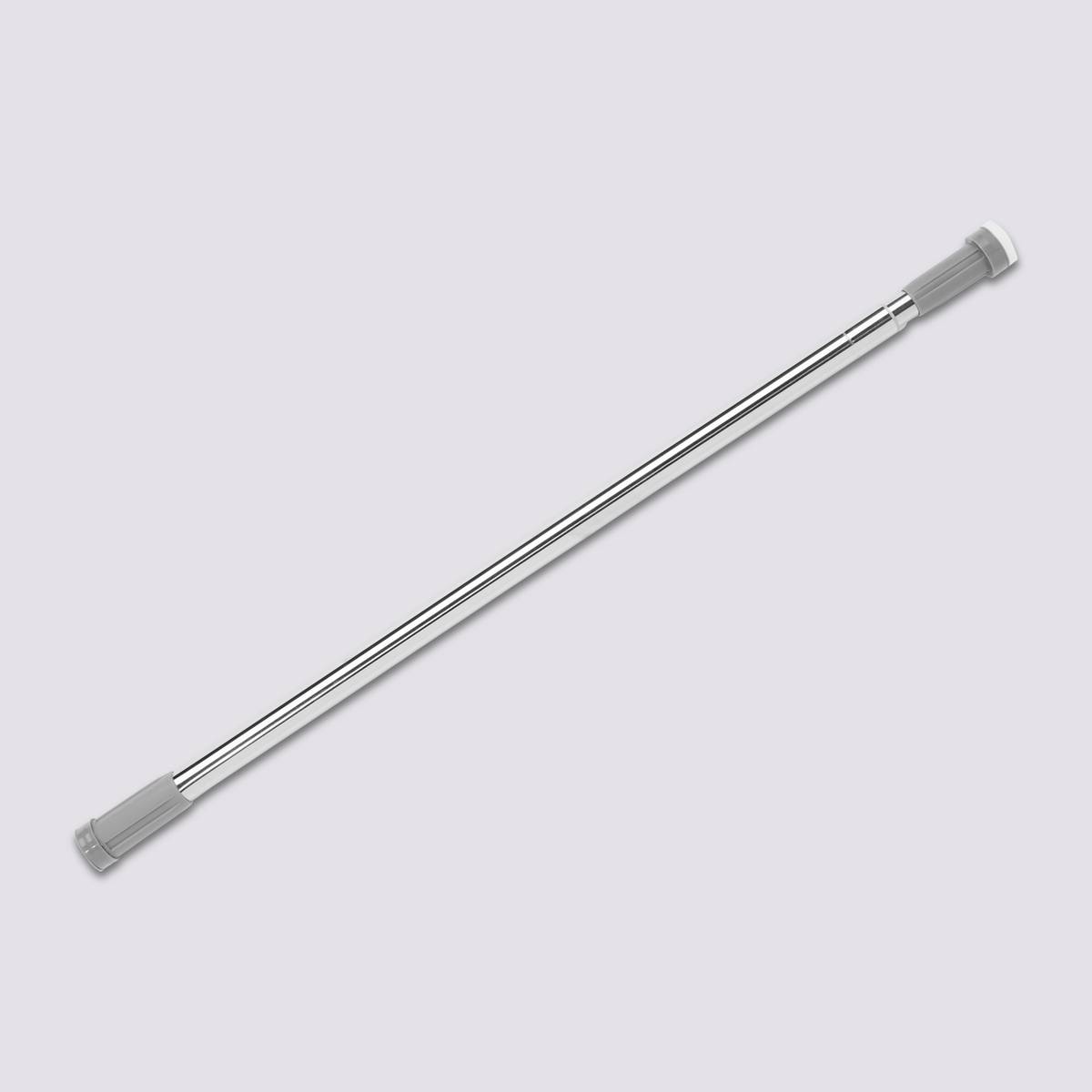 Barre de douche extensible 70x120cm, inox