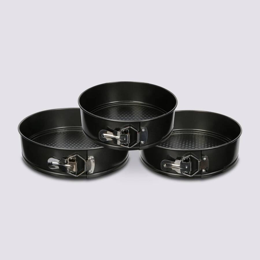 Lot de 3 moules à manqué démontables