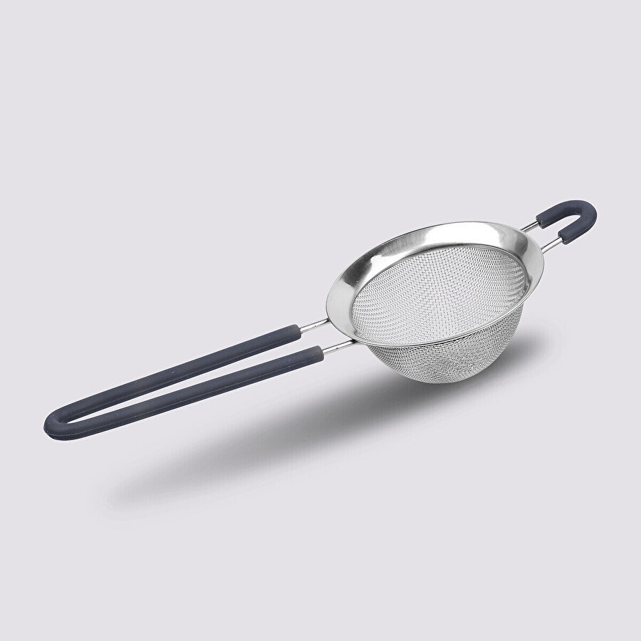 Passoire tamis inox et silicone, d9 cm