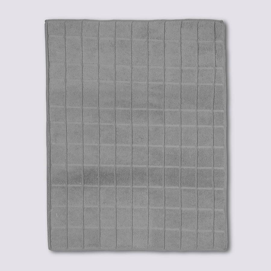 Tapis de vaisselle microfibre 38x50cm, gris