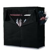 Armoire 2 penderies, gris