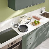 Bocal verre couvercle contour acier 1,6l Miro
