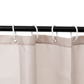 Rideau de douche 180x200cm, beige naturel Colorama