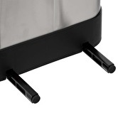 Poubelle slim à pédale métal 30l ariane Ariane