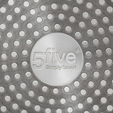 Sauteuse aluminium pressé, 28 cm Amovible