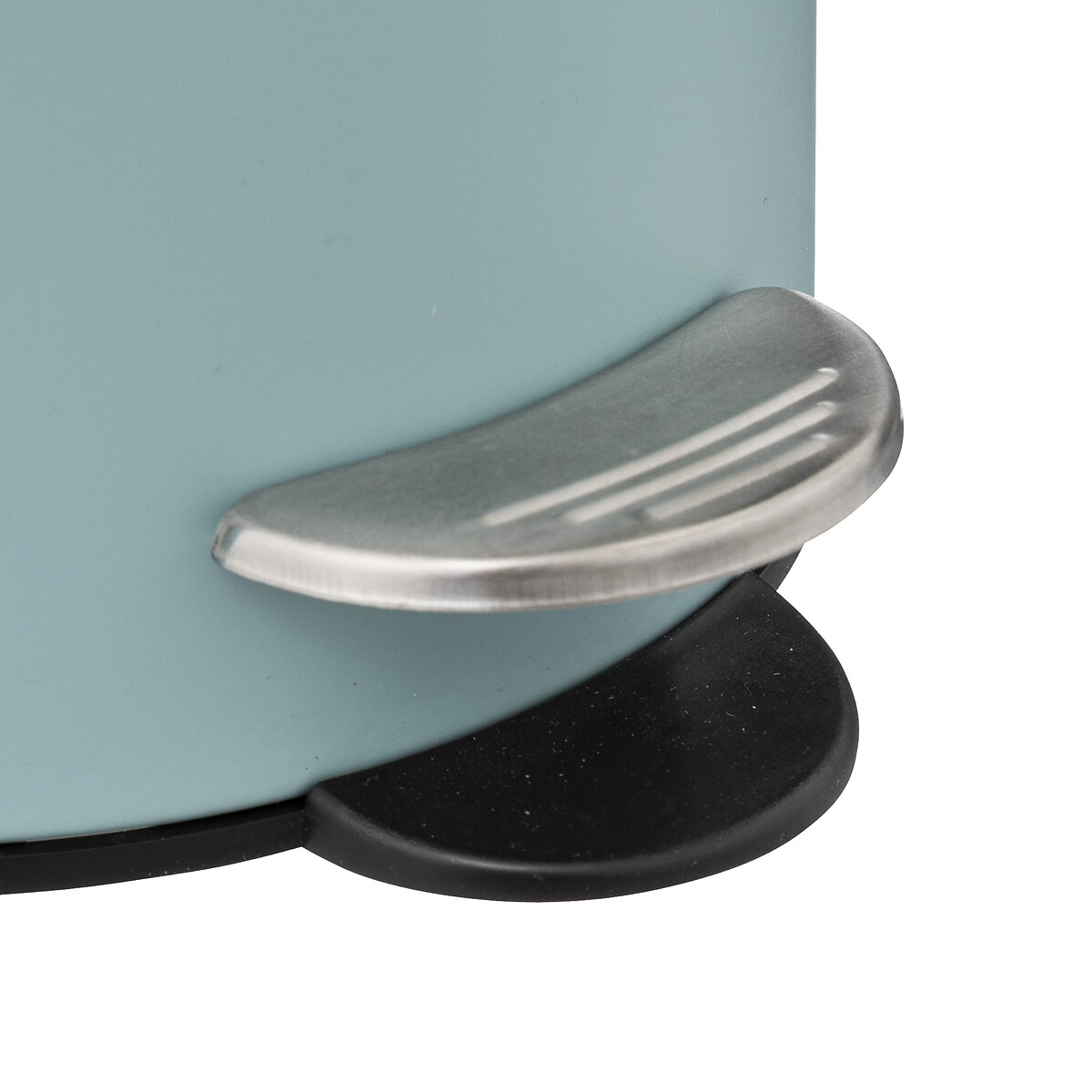 Poubelle métal soft close 3l, bleu artic