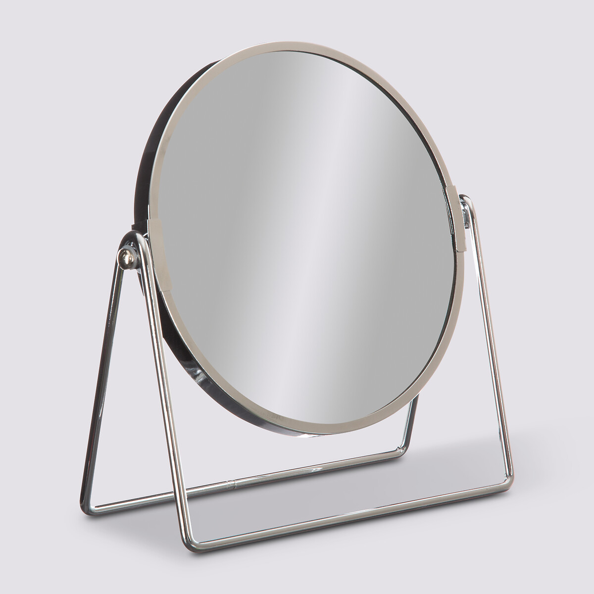 Miroir balancoire avec pieds d17cm, argent