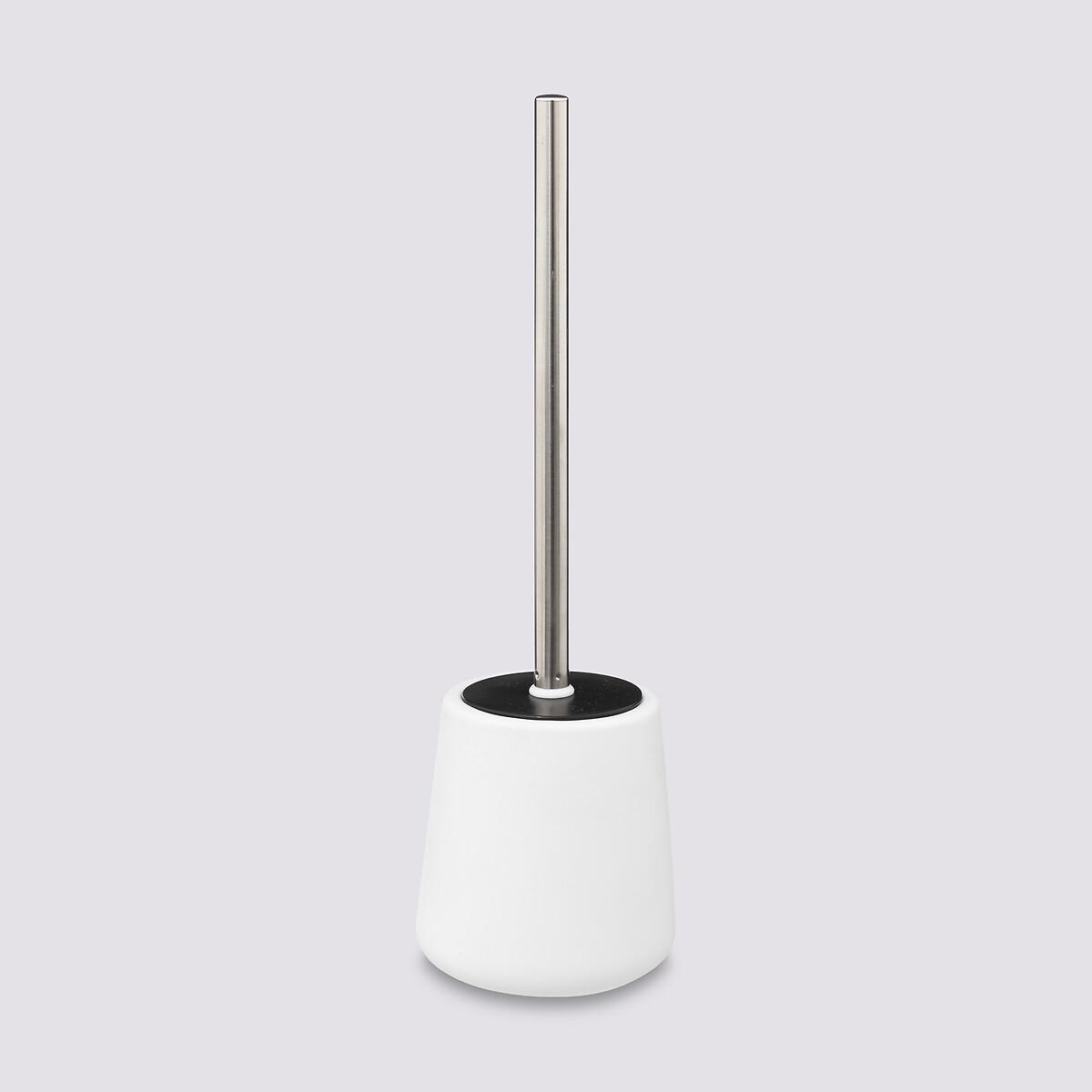 Brosse wc céramique, blanc coton Colorama
