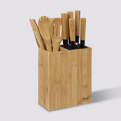 bloc-5-couteaux-5-ustensiles-manche-bambou