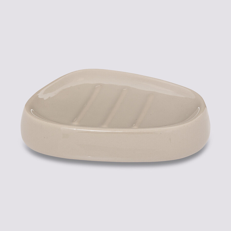 Porte-savon, beige naturel Colorama