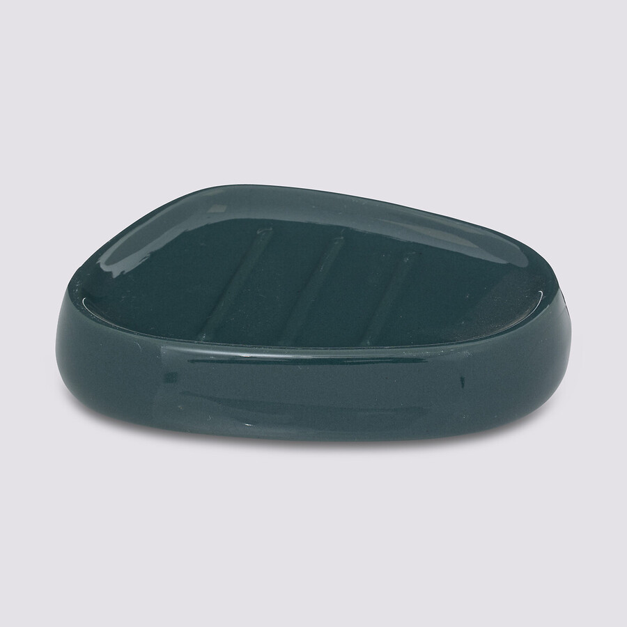 Porte-savon, bleu pétrole Colorama