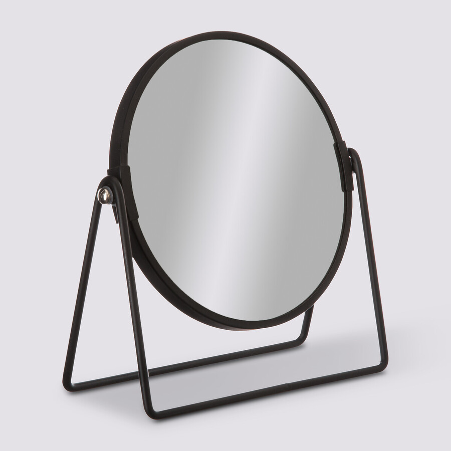Miroir balancoire avec pieds d17cm, noir
