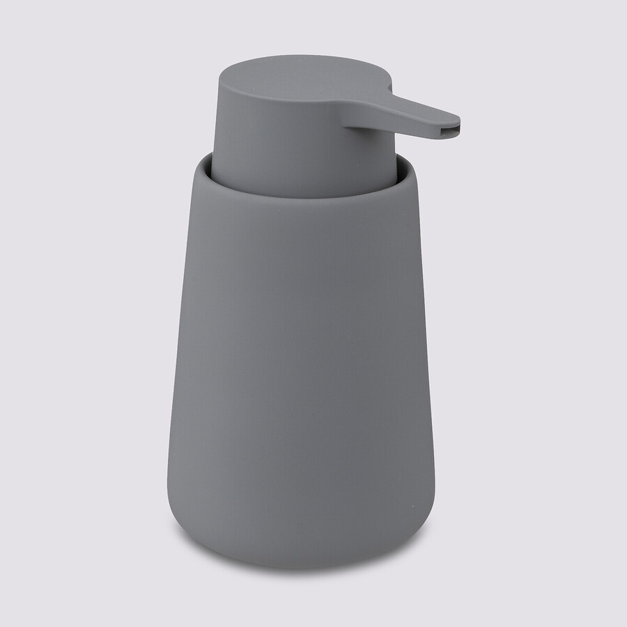 Distributeur de savon 250ml, gris béton Colorama