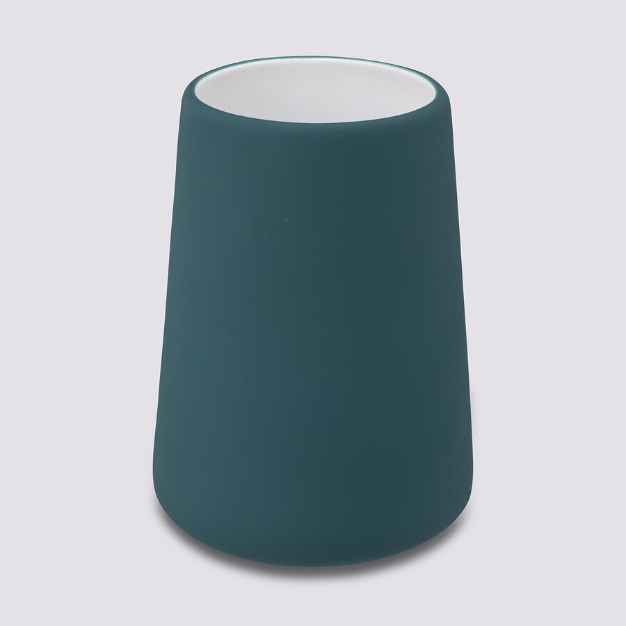 Gobelet en céramique, bleu pétrole Colorama