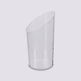 8 verrines biseautés, plastique