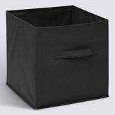 Panier tissu 31x31 cm, gris anthracite Mix'n modul