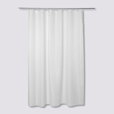 Rideau de douche 180x200cm, blanc Modern color