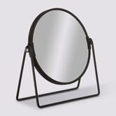 Miroir balancoire avec pieds d17cm, noir