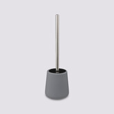 Brosse wc céramique, gris béton Colorama