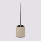 Brosse wc céramique, beige naturel Colorama