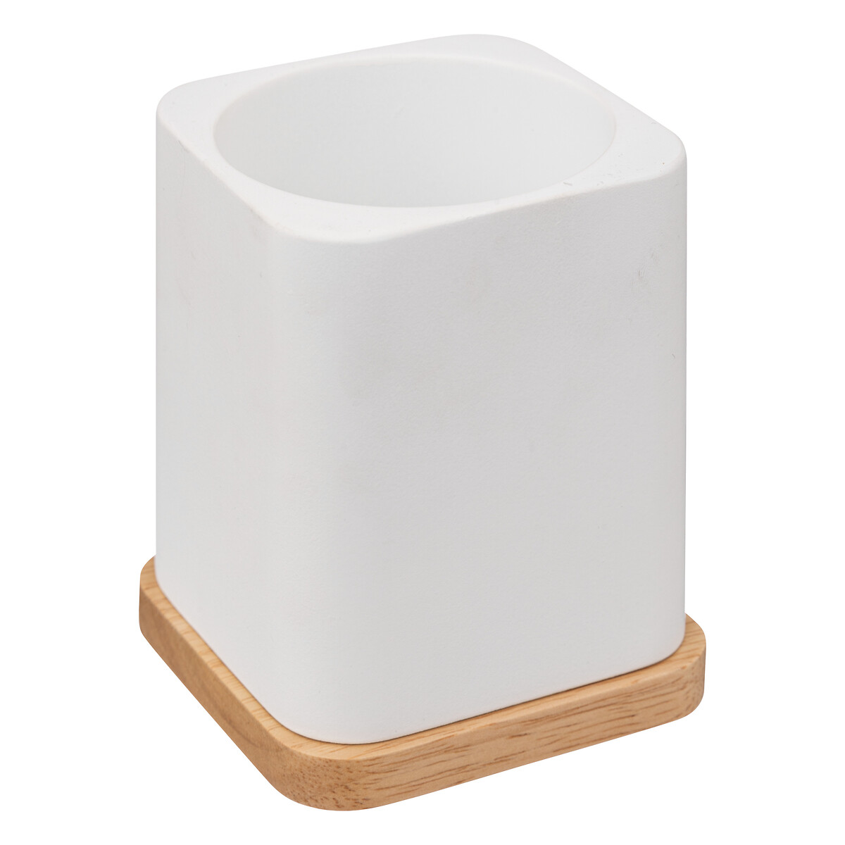 Brosse wc en résine, blanc Naturéo