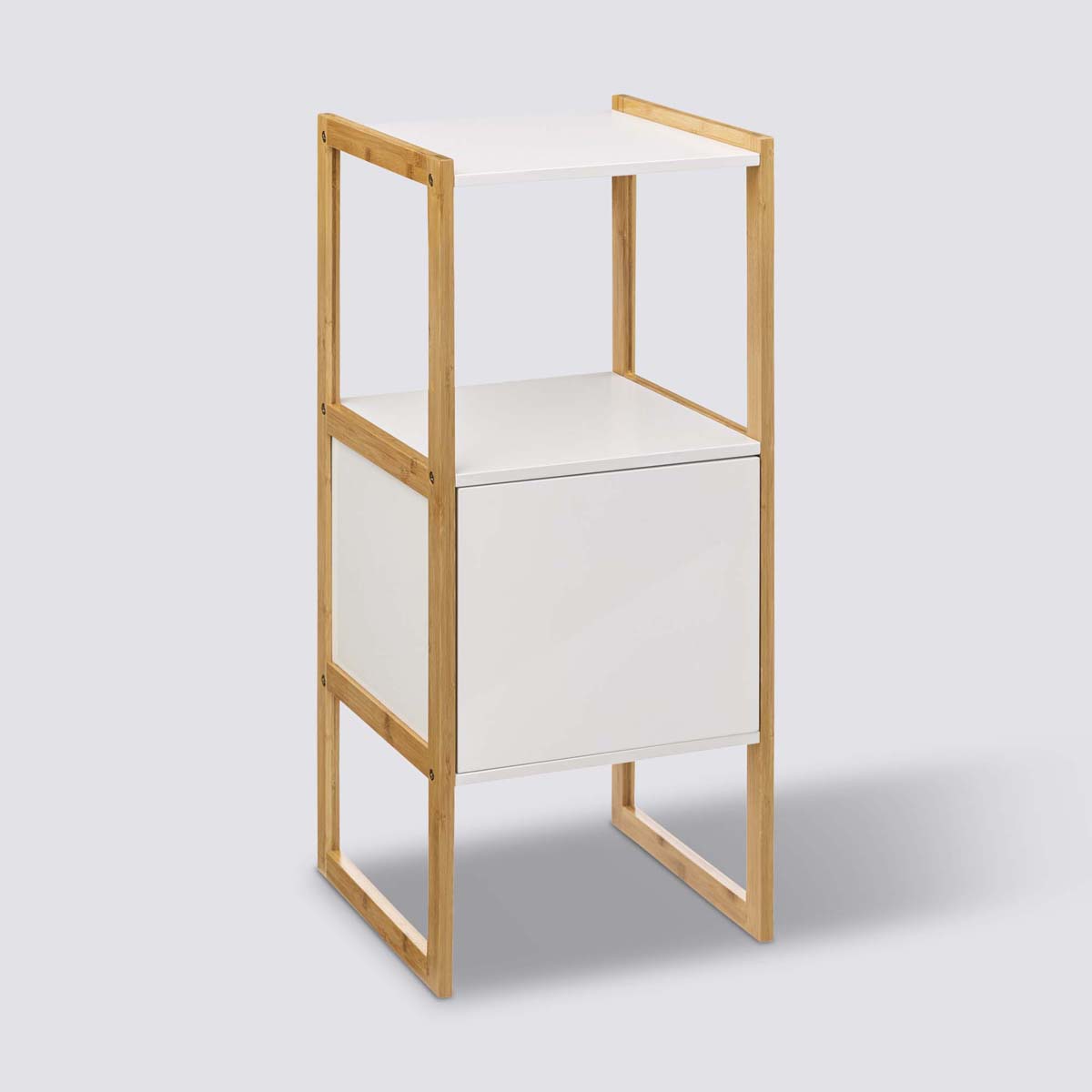 Meuble bas sous lavabo, blanc Naturéo