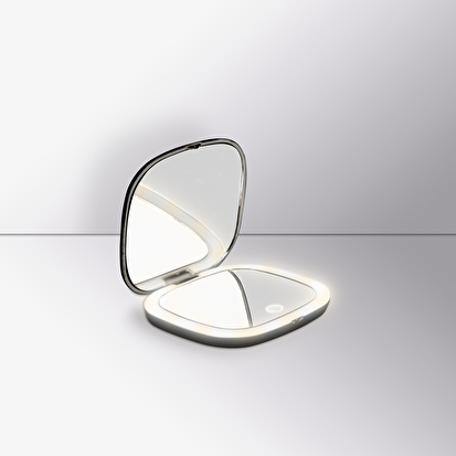 Miroir de poche à led 