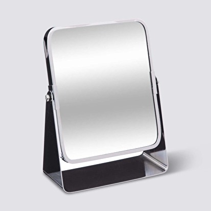 Miroir sur pied pivotant, métal 